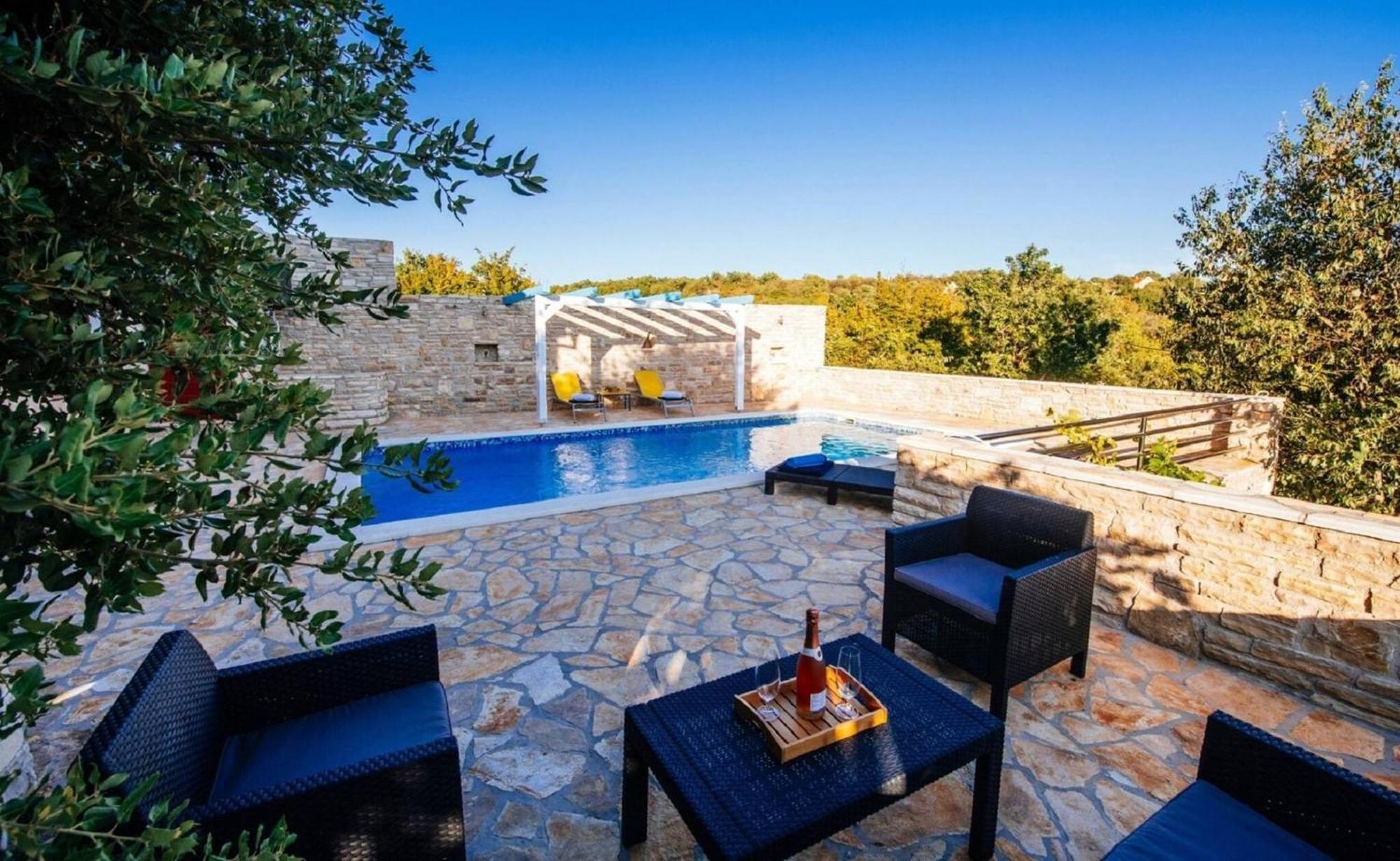 My Dalmatia - Holiday Home Korlat With Private Pool Benkovac Exterior foto
